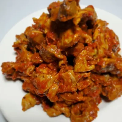 Chicken Gizzard Suya